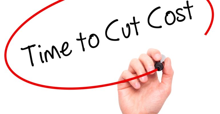 Time to Cut Cost graphic