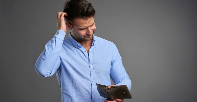 Man Scratching his head