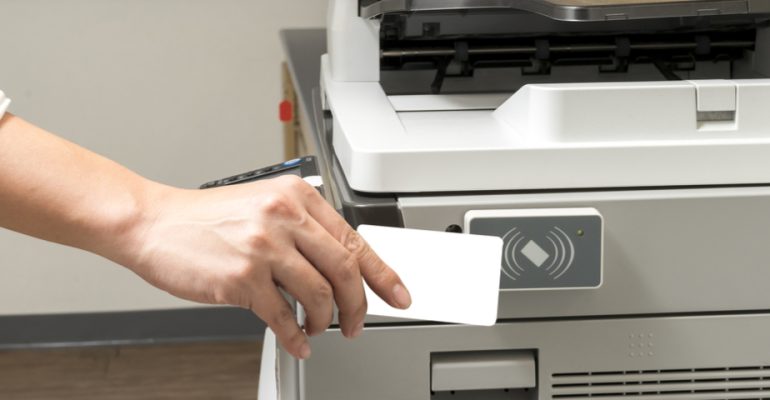 security card scan multifunction printer