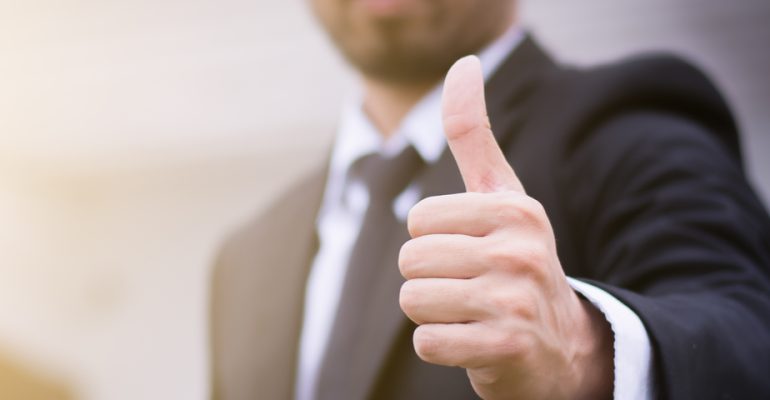 thumbs up