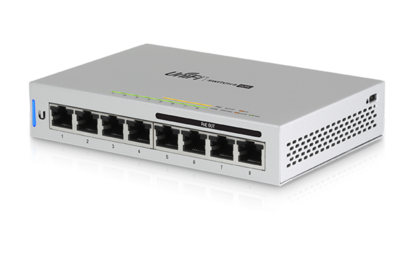Ubiquiti UniFi network switch Ubiquiti UniFi network switch used for business connectivity.