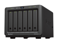 Synology Nas Synology NAS backup device with multiple drive bays for business data protection.