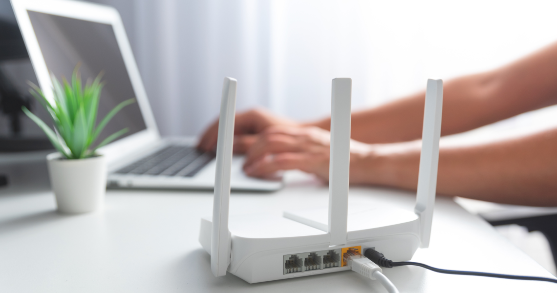 Why is my business internet slow - router connected to laptop
